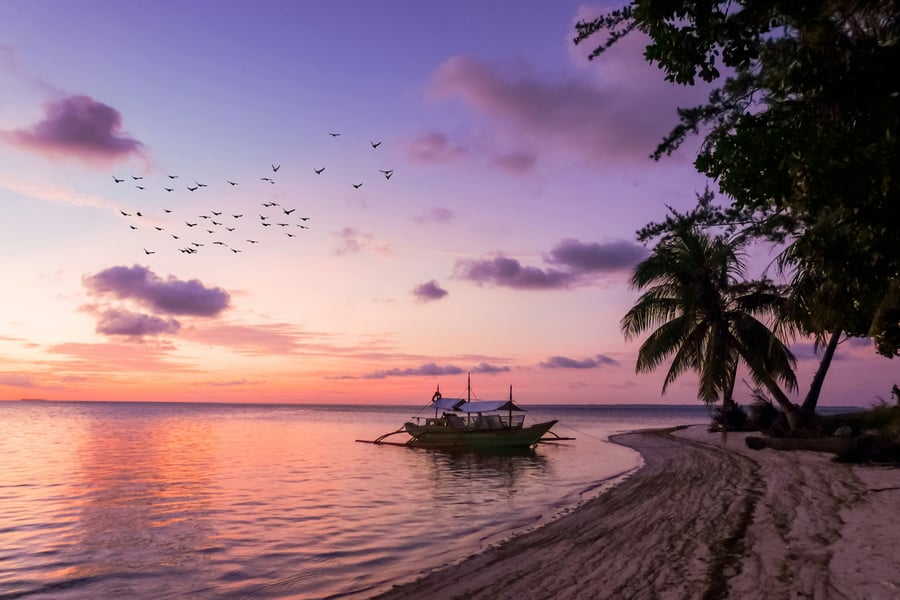 Sunset i Balabac.