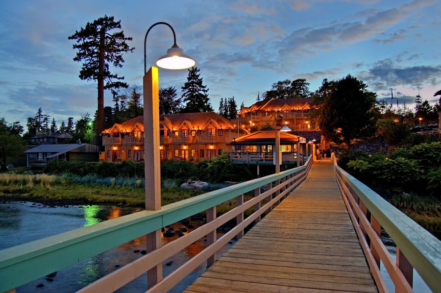 Painters Lodge på Vancouver Island