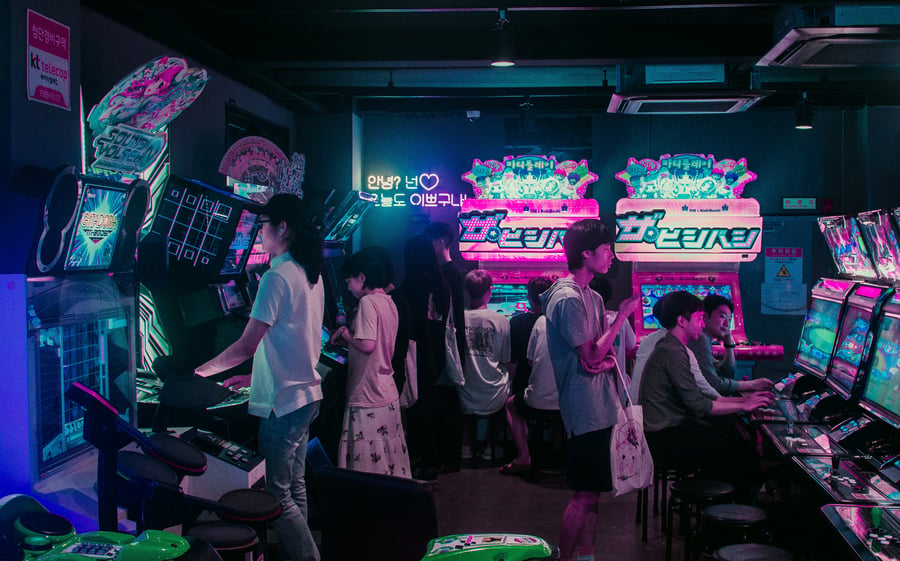 Arcade in Seoul