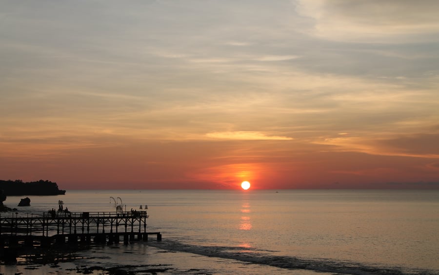 Sunset in Bali