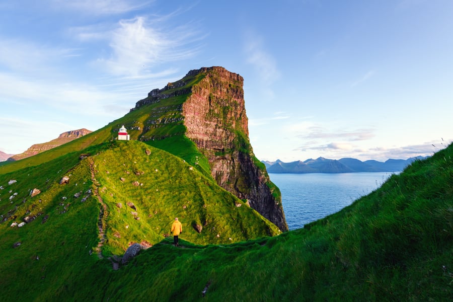 Kalsoy Island på Færøerne