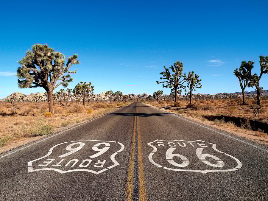 Route 66 Kør selv gennem det legendariske USA