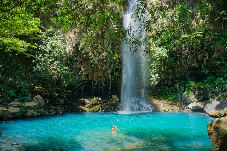 Waterfall in Costa Rica